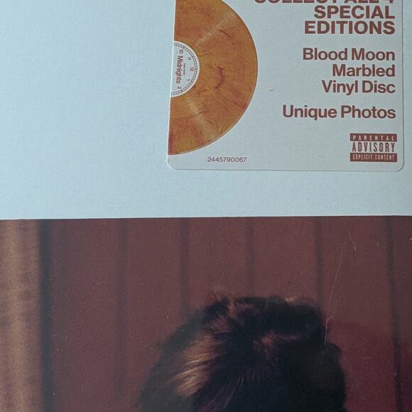 Taylor Swift Midnights Blood Moon Marbled Vinyl LP Sealed Collector's Edition - Picture 2 of 4